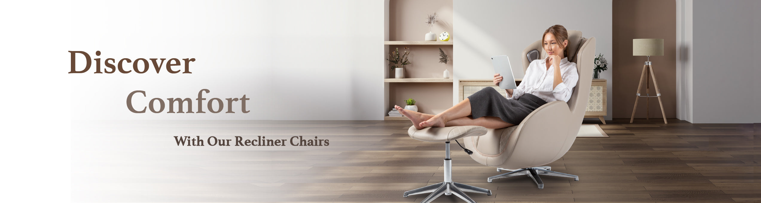 Discover Comfort with our Recliner Chairs