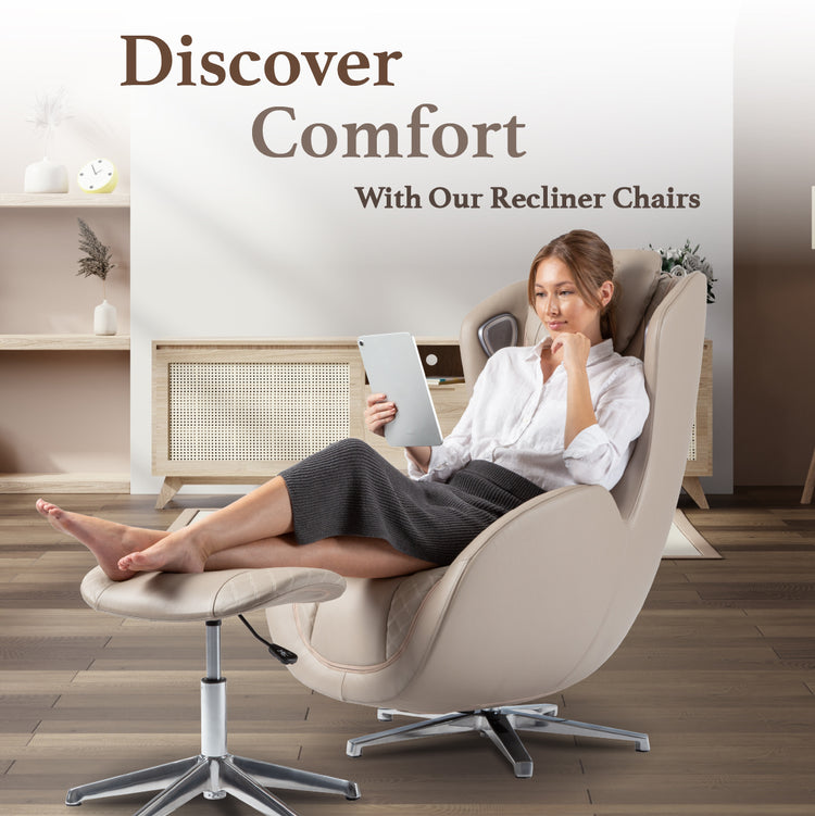 Discover Comfort with our Recliner Chairs